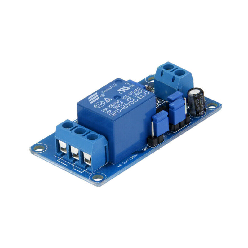 12V DC Relay Delay Relay Switch Off Delay Module With Timer
