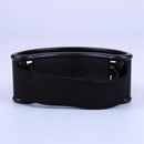 Foot Tambourine Percussion with Steel Jingles for Cajon & Guitar Players bl