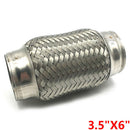 3.5inx 6in Exhaust Flexible Tube Joint Repair Single Pipe,