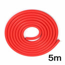 Pro Silicone 5mm X 5m Vacuum Hose - Tube - Boost - Water - Pipe Line Red AU