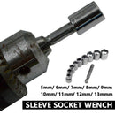Hand Tools 9Pcs /10Pcs 1/4 Inch Drive Hex Bit Socket Wrench Set Sleeve Wren X4M8