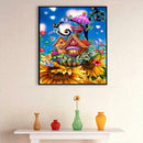 5D DIY Full Drill Diamond Painting Sunflower House Cross Stitch Embroidery