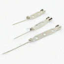50 Pieces Bar Pins Brooches Jewelry Making Crafts Findings 2.5cm