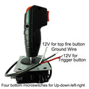 Mini Grap 8 Way Flight Joystick With Trigger and top fire button For Arcade Game