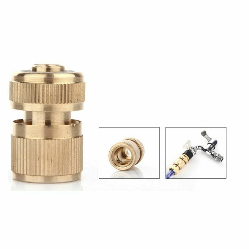 New Metal Garden Water Hose Connector Can Be Through Water Pipe Connector A