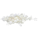 Wedding Bridal Hair Ornament Wedding Head Dress Flower Motif Clip Pin Comb