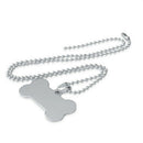 Custom Personalized Engraved Tag Aluminum Dog Tag Cat Tag Name ID Phone Tags