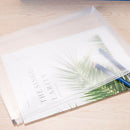 10 Packs Plastic Zip Envelopes Letter Size Holder File Document Receipt Env R9M6