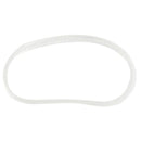 500x hair rubber cord rubber Band transparent white 1mm