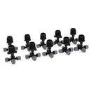 10pcs 4 Outlet Micro Spray Cooling Garden Irrigation Sprinkler w/ Connector