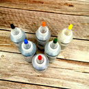 Tie Dye Kit 6 Colors For Clothing Rubber Bands With Gloves DIY Craft Pigment
