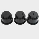 Recessed Cup Drink Bottle Holder for Marine Boat Car RV Sofa Poker Table Black