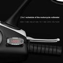 For12V Digital Voltmeter Electronic 2in1 Digital LED Car Display Auto Time Clock