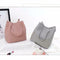 4pcs Set Women Bag Fashion Solid PU Single Shoulder Messenger Bags(Pink)