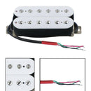 Electric Guitar Humbucker Pickups Bridge Alnico V Pickup White