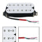 Electric Guitar Humbucker Pickups Bridge Alnico V Pickup White
