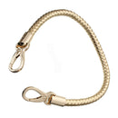 Round DIY Purse Handle Shoulder Bags Handbag Strap Rope Replacement, Golden