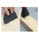 Red Silicone Glue Kit Glue Spreader Applicator Set for Woodworking Arts
