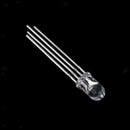 10x 5mm Super Bright Water Clear LED Bulb Tri-color RGB Light Emitting Diode