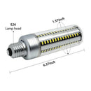 LED Corn Bulb Light Aluminum Lamp E27 96 Beads 25w5736 Marine Light Bu LIB