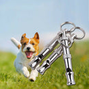Puppy Pet Dog Whistle Two-tone Ultrasonic Flute Stop Barking Sound Repelle FT