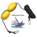 Canoe Kayak Anchor Float Rope Buoy with Clip & Nylon Cord Rope Length 9.1m