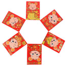 6pcs/Set Rat Year Red Envelope Chinese Tradition New year Red Envelope Gif3C