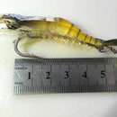 5pcs/lot Shrimp Soft Lure 9cm/6g Fishing Artificial Bait With Glow Hook Swi O3N7