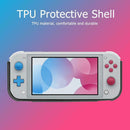Shockproof TPU Shell Protector w/6 Card Slot Fit for Nintend Switch Lite Console