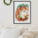 5D DIY Special Shaped Diamond Painting Beauty Cross Stitch Mosaic Kit Decor