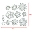 Flowers Metal Cutting Dies Stencil Card Making Scrapbooking Embossing Paper New