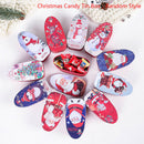 Christmas Candy Box Tea Box Santa Claus Candy Gift Storage Box Xmas Home  OZ