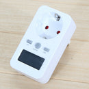 Digital Wattmeter LCD Energy Monitor Power Meter Usage Monitoring Socket EU