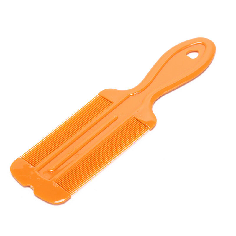 plastic handle double sided head lice comb hair combs lice flea nit hair comb TO