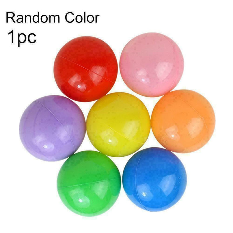 8CM Plastic Pit Balls For Children Ball Pits Kids Coloured Pool Play Multi W0P0