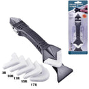 Window Glass Glue Angle Scraper Corner Adhesive Residue Caulk Tool Kitchen