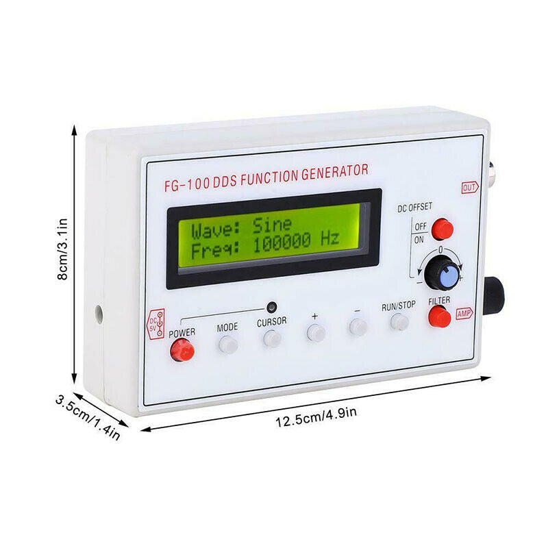 FG-100 DDS Function Signal Generator Module Good Accuracy Frequency Counter  Ew