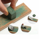 Dual Sided Compounds Leather Kits Blade Strop Razor Sharpener Polishing Set Tool