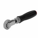 Portable Car Tire Repair Tool Metal Compaction Roller with Rubber Handle A