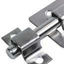 Stainless Steel Lock Door Cask Lock Bolt Lock Clasps Stapler 1.5inch Length S6B5