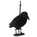 1 Set Lifelike Crow Decoy Garden Plastic Bird Crow Scarer Black Scare Crow