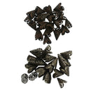 100 x Alloy Cones Flower Bead Caps Cover Bead Tips for Jewelry Making Crafts