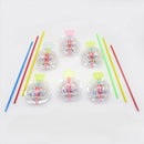 LED Flash Light Stick Rotating Color Changing Bubble Ball XMAS Gift
