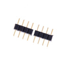 LED strip light connector adapter cable PCB clip solderless 3528 5050 RGB Jf Gw