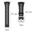 For Polar FT60 Replace Silicone Smart Watch Strap Band WristBand Men Black
