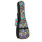 26 Inch Double Strap Hand Folk Ukulele Carry Bag Cotton Padded Case For Uku