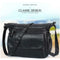 Fashion Shoulder Messenger Bags Leather Soft Crossbody Bags Multi-pocket Purse
