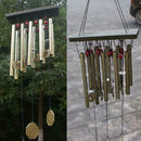Wooden Metal 10 Tube Wind Chimes Mobile Windchime Church Bell Hanging Decor
