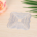 Square Metal DIY Cutting Dies Stencil Scrapbook Album Paper Card Embossing OZ
