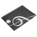 Black A4 40 Pages Blank Sheet Music Manuscript Paper / Staff Paper / No DMB